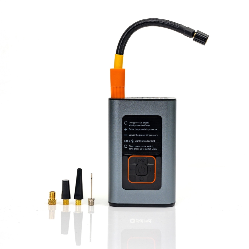 Digitaler LED-Taschenkompressor  3in1 4000 mAh 5W schwarz