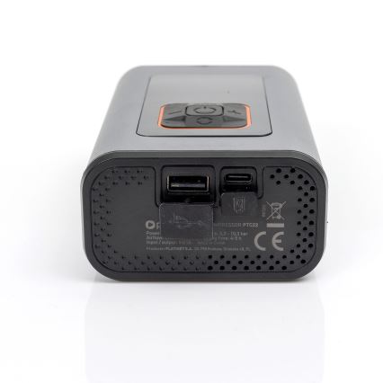 Digitaler LED-Taschenkompressor  3in1 4000 mAh 5W schwarz