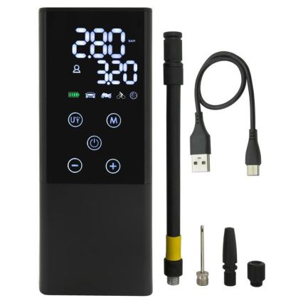 Digitaler Taschenkompressor 4000 mAh 5V Schwarz