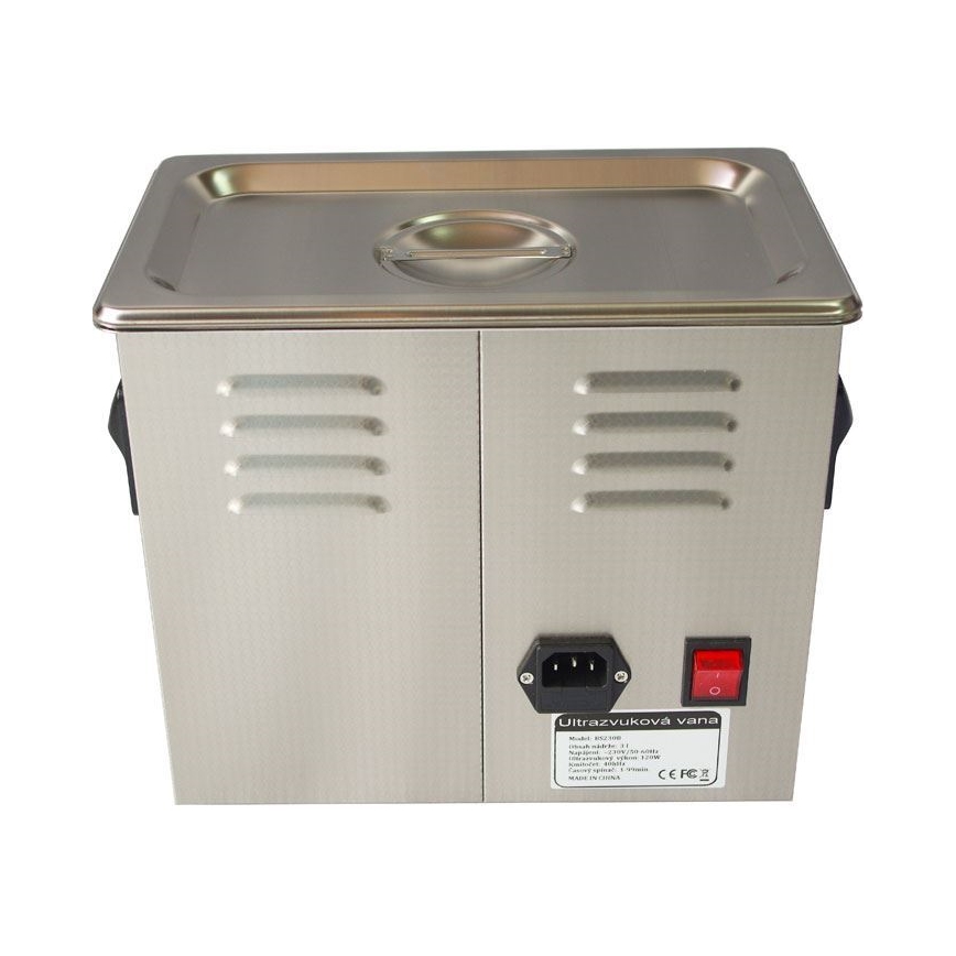 Digitaler Ultraschallreiniger 120W/230V 3 l