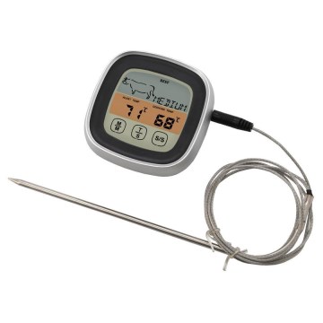 Digitales Fleischthermometer mit probe -20-300°C 2xAAA