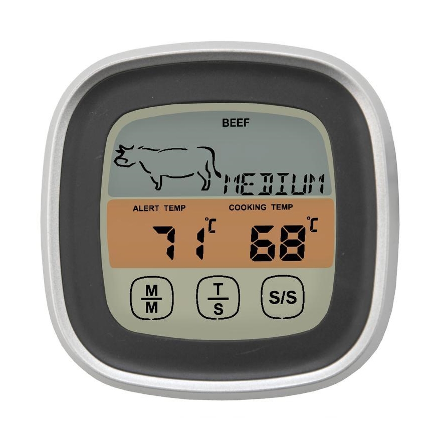 Digitales Fleischthermometer mit probe -20-300°C 2xAAA