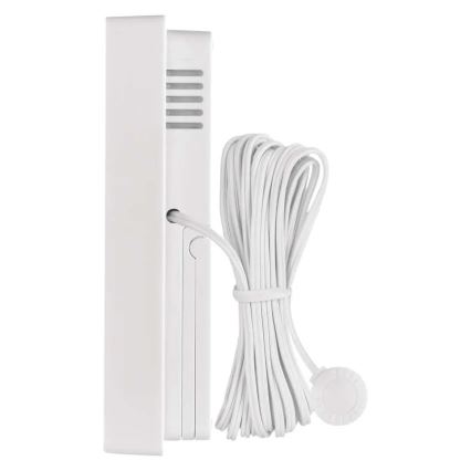 Digitales Thermometer mit Hygrometer 2xAAA weiß