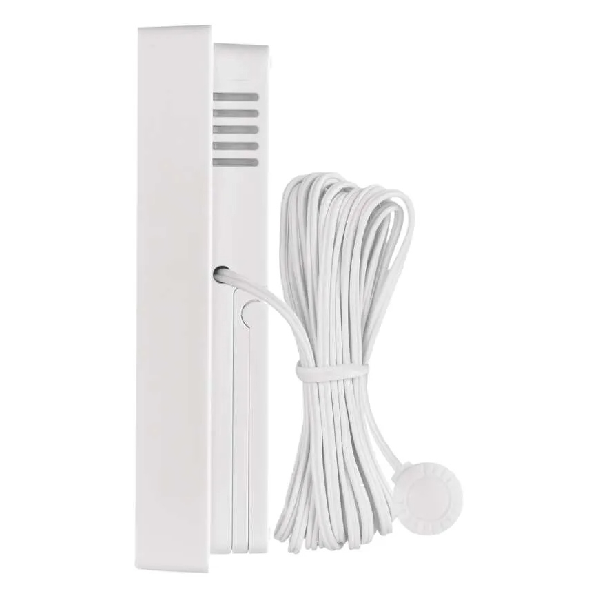 Digitales Thermometer mit Hygrometer 2xAAA weiß