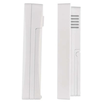 Digitales Thermometer mit Hygrometer, 2×AAA, weiß