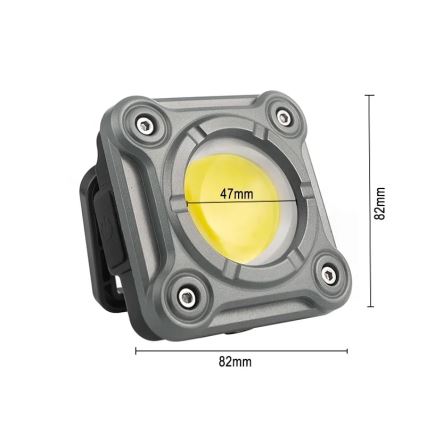 Dimm- und aufladbare LED-Arbeitsleuchte LED/15W/5V IPX4 1000 lm 2000 mAh