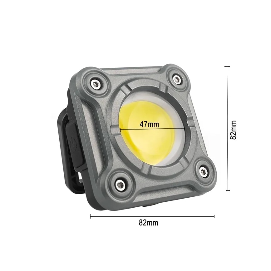 Dimm- und aufladbare LED-Arbeitsleuchte LED/15W/5V IPX4 1000 lm 2000 mAh