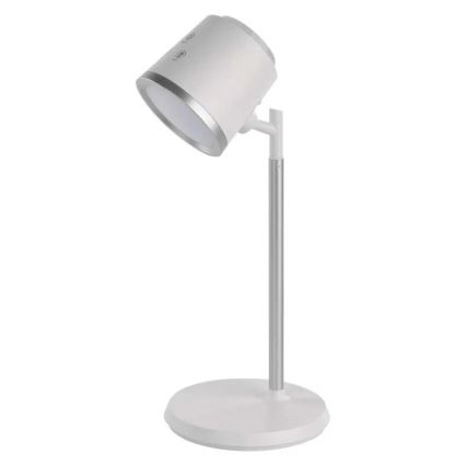 Dimm- und aufladbare LED-Tischleuchte 4in1 LED/6W/3,7V 3000K/4000K/6500K 1500mAh weiß