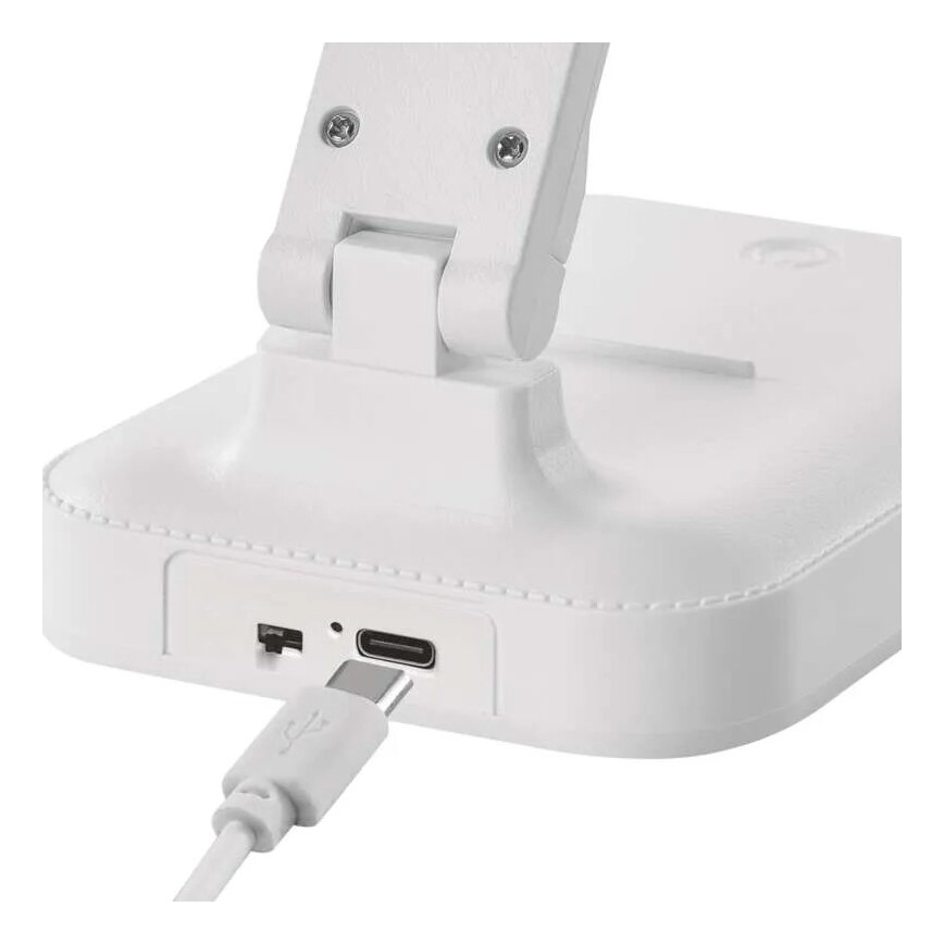 Dimm- und aufladbare LED-Tischleuchte LED/5W/3,7V 3000K/4000K/6500K 800mAh weiß