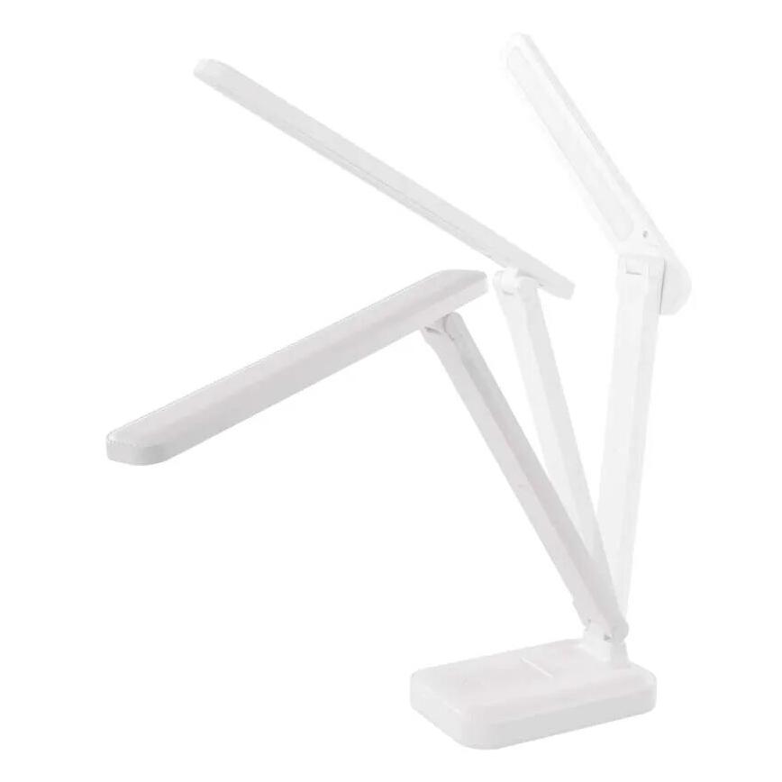 Dimm- und aufladbare LED-Tischleuchte LED/5W/3,7V 3000K/4000K/6500K 800mAh weiß