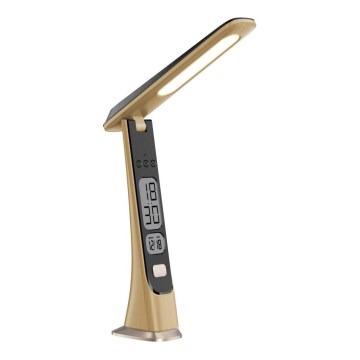 Dimm- und aufladbare LED-Tischleuchte LED/5W/5V 3000K/4000K/5000K golden