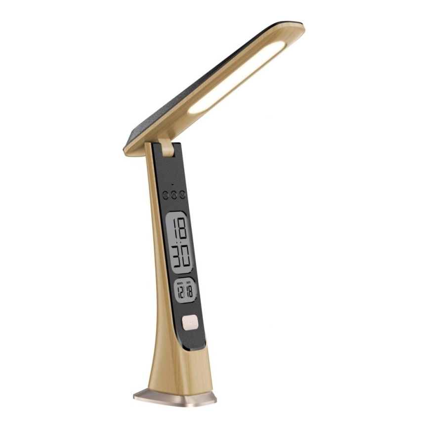 Dimm- und aufladbare LED-Tischleuchte LED/5W/5V 3000K/4000K/5000K golden