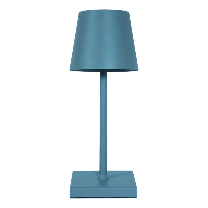 Dimm- und aufladbare LED-Tischleuchte mit Touch-Funktion LED/3,5W/5V 5200mAh blau