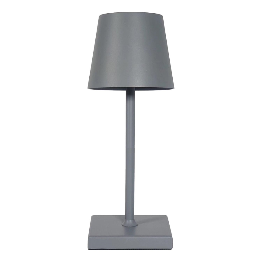 Dimm- und aufladbare LED-Tischleuchte mit Touch-Funktion LED/3,5W/5V 5200mAh grau