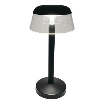 Dimm- und aufladbare LED-Tischleuchte mit Touch-Funktion LED/3W/5V 3000-6000K 1800 mAh schwarz