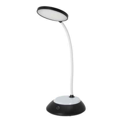 Dimm- und aufladbare LED-Tischleuchte VISUA LED/5W/5V 3000-5000K 1200 mAh schwarz
