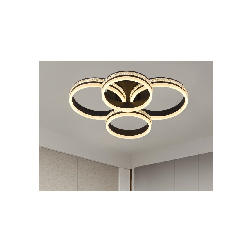 Dimmbare aufgesetzte LED-Deckenleuchte 150W/230V 3000-6500K + Fernbedienung