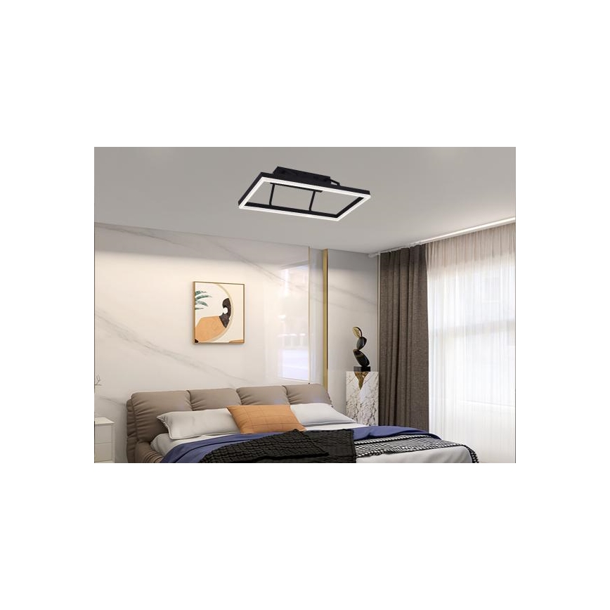 Dimmbare, aufgesetzte LED-Deckenleuchte LED/40W/230V 3000-6500K + Fernbedienung