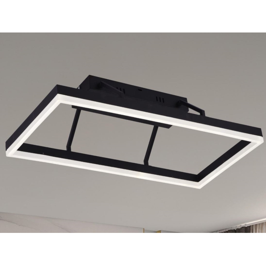 Dimmbare, aufgesetzte LED-Deckenleuchte LED/40W/230V 3000-6500K + Fernbedienung