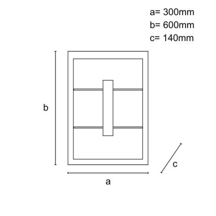 Dimmbare, aufgesetzte LED-Deckenleuchte LED/40W/230V 3000-6500K + Fernbedienung
