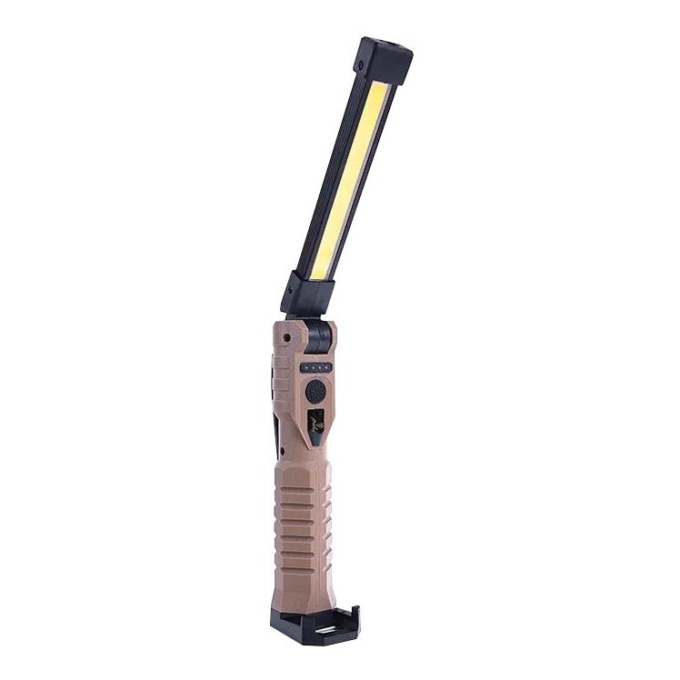 Dimmbare, aufladbare LED-Arbeits-Taschenlampe mit Powerbank-Funktion LED/4W/5V IPX4 600 glänzend 2000 mAh