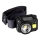 Dimmbare, aufladbare LED-Stirnlampe mit Sensor und rotem Licht LED/6W/5V/3xAAA IP44 500 glänzend 1200 mAh