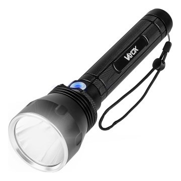Dimmbare, aufladbare LED-Taschenlampe LED/20W/5V IPX5 1570 glänzend 8400 mAh