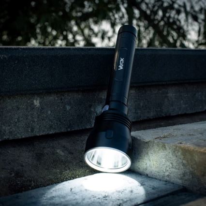 Dimmbare, aufladbare LED-Taschenlampe LED/20W/5V IPX5 1570 glänzend 8400 mAh