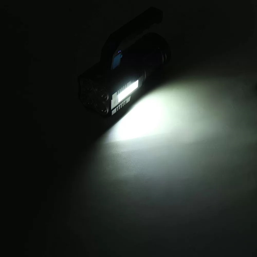 Dimmbare, aufladbare LED-Taschenlampe LED/5V IPX4 250 glänzend 1200 mAh