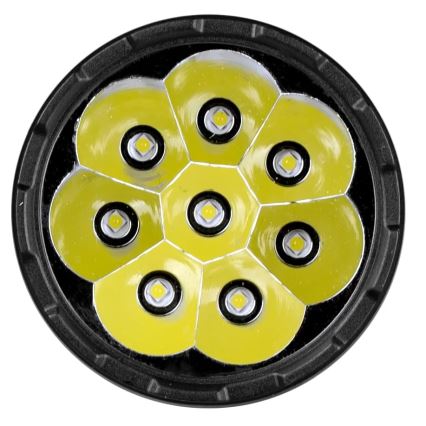 Dimmbare, aufladbare LED-Taschenlampe LED/5V IPX4 600 glänzend 1200 mAh