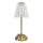 Dimmbare, aufladbare LED-Tischleuchte mit Touch-Funktion ELBA LED/1,6W/800 mAh 3000/4000/6000K golden/klar