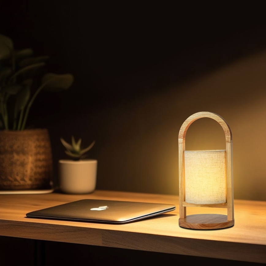 Dimmbare, aufladbare LED-Tischleuchte mit Touch-Funktion LED/1,5W/5V 3000K 1800 mAh beige