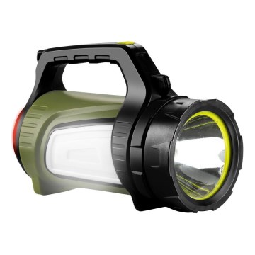 Dimmbare, aufladbare Outdoor-LED-Taschenlampe mit Powerbank LED/21W/4400mAh IP44