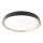Dimmbare Deckenleuchte ILVI LED/45 W/230 V 2700–6500 K Ø 50 cm schwarz/messing + Fernbedienung