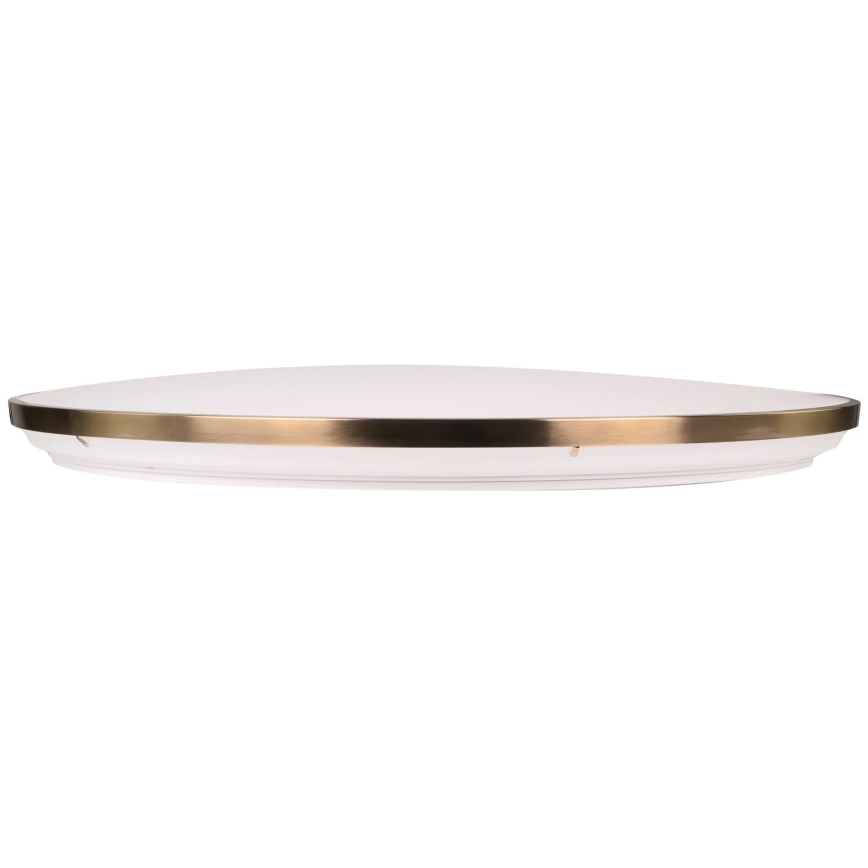 LED-dimmbare Deckenleuchte KERN LED/80W/230V 3000/4000/6000K Ø 80 cm goldfarben + Fernbedienung