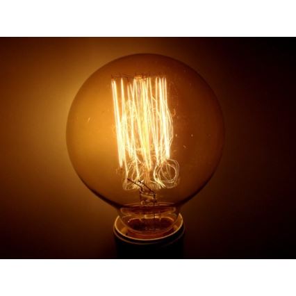 Dimmbare dekorative Hochleistungs-Glühlampe SEGOD G80 E27/40W/230V 3000K