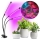 Dimmbare flexible LED-Tischleuchte mit Klemme für die Pflanzenzucht VITARO 3xLED/10W/230V schwarz