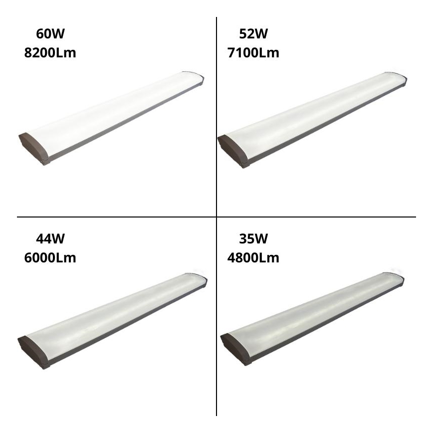 Dimmbare, fluoreszierende LED-Leuchte LED/35W/44W/52W/60W/230V 4000K 120 cm