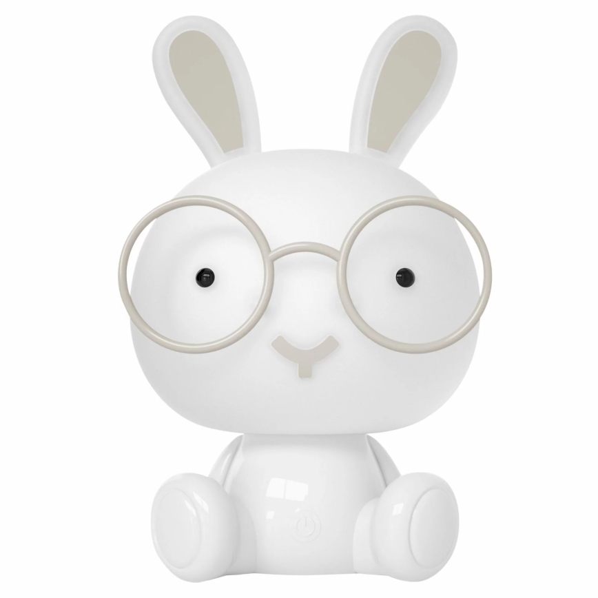 Dimmbare, kleine LED-RGBW-Nachtleuchte für Kinder LED/2,5W/230V Häschen weiß