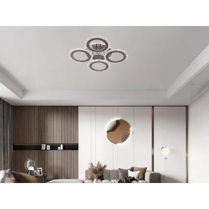 Dimmbare LED-Anbauleuchte LED/55W/230V 3000-6500K + Fernbedienung