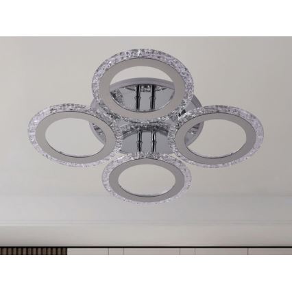 Dimmbare LED-Anbauleuchte LED/55W/230V 3000-6500K + Fernbedienung