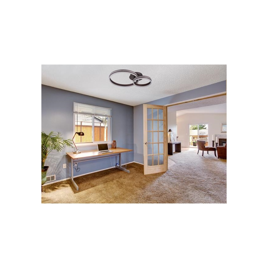 Dimmbare LED-Aufbauleuchte LED/110W/230V 3000-6500K + Fernbedienung