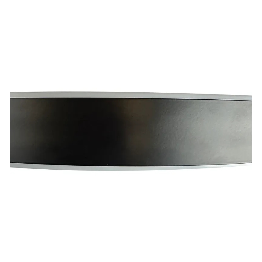 Dimmbare LED-Aufbauleuchte LED/72W/230V 3000-6500K schwarz + Fernbedienung