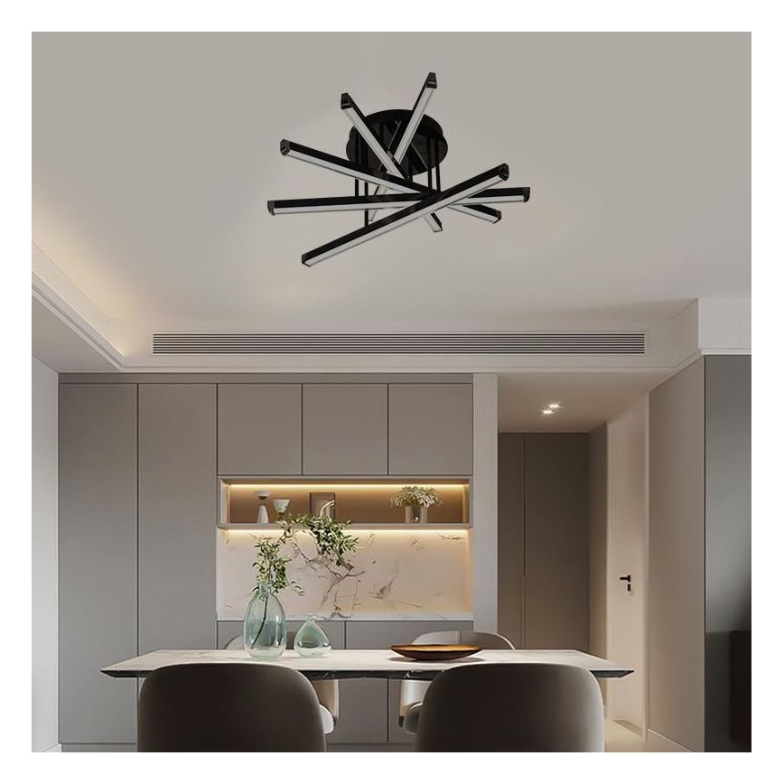 Dimmbare LED-Aufbauleuchte LED/75W/230V 3000-6500K + Fernbedienung