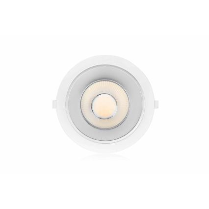Dimmbare Badezimmer-Einbauleuchte NYON LED/24/34W/230V 3000/4000/5700K Ø 23,2 cm IP44 weiß