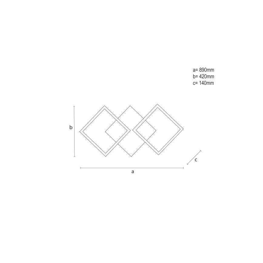 Dimmbare LED-Deckenleuchte 85W/230V 3000-6500K + Fernbedienung