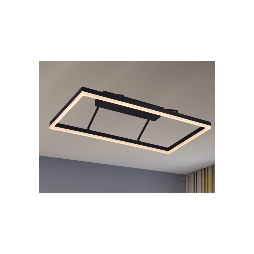 Dimmbare LED-Deckenleuchte (Aufbau) LED/55W/230V 3000-6500K + Fernbedienung