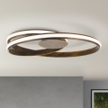 Dimmbare LED-Deckenleuchte CIRCUS LED/30W/230V braun/Patina