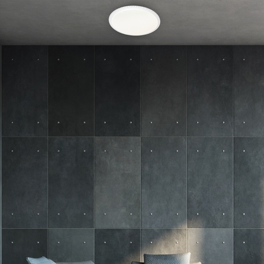 Dimmbare LED-Deckenleuchte CRUZ mit Fernbedienung LED/66W/230V 3300lm