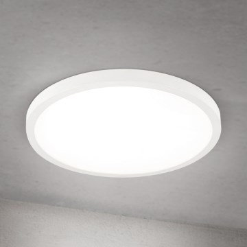Dimmbare LED-Deckenleuchte DISC LED/30W/230V 2700/3000/4000K Ø 40 cm weiß
